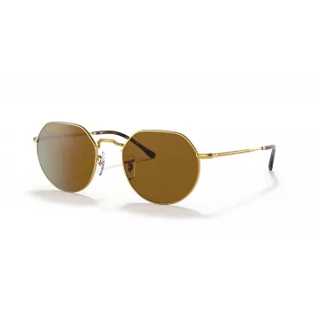 Ray-Ban Frank RB3565 Occhiali da sole unisex 53/20/145 mm oro marrone