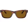 Ray-Ban Frank Occhiali da sole unisex RB22839543355 Havana Brown 52mm