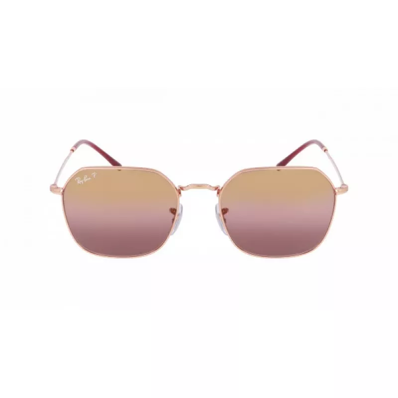 Ray-Ban Hawkeye RB3694 Occhiali da sole donna Shiny Black Dark Grey Gradient 53mm