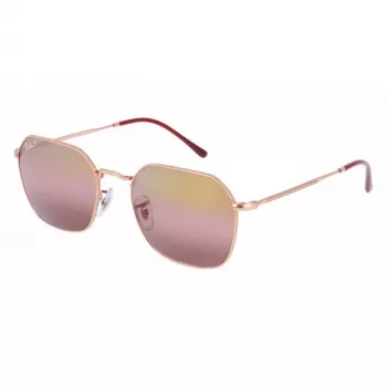 Ray-Ban Hawkeye RB3694 Occhiali da sole donna Shiny Black Dark Grey Gradient 53mm