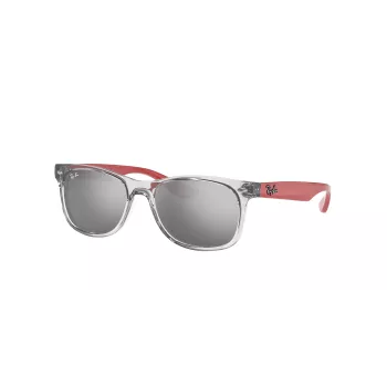 Ray-Ban Junior RJ9052S70636G Occhiali da sole per bambino trasparente blu azzurro sfumato 48mm