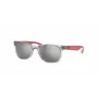 Ray-Ban Junior RJ9052S70636G Occhiali da sole per bambino trasparente blu azzurro sfumato 48mm