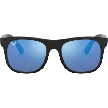 Ray-Ban Junior RJ9069S702855 Occhiali da Sole Blu Trasparente 48mm