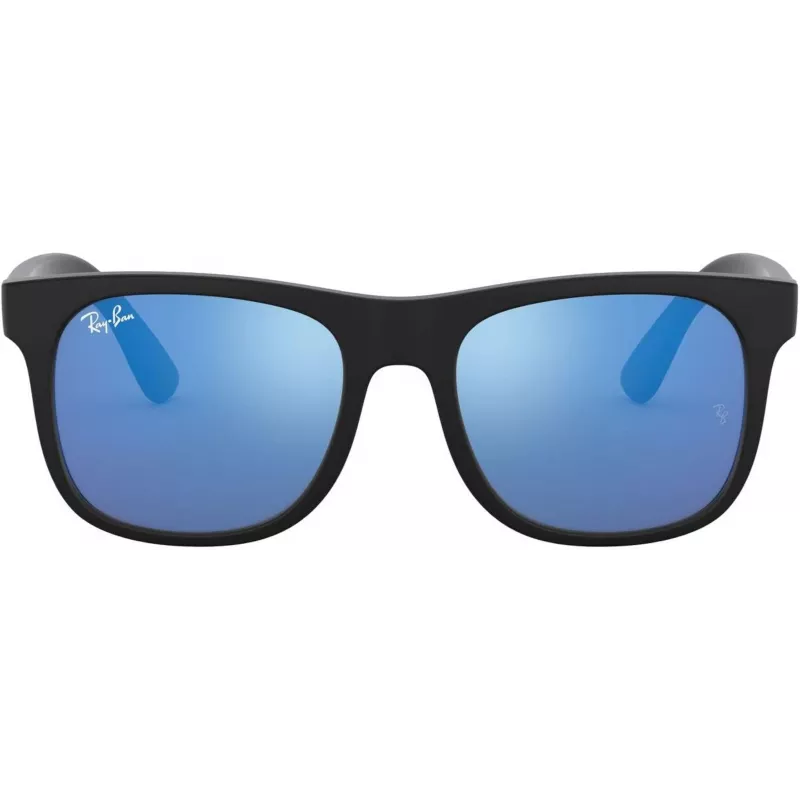 Ray-Ban Junior RJ9069S702855 Occhiali da Sole Blu Trasparente 48mm