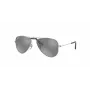 Ray-Ban Junior RJ9506S2126G5 occhiali da sole bambino pilot trasparente blu grigio sfumato 50/13/120 mm