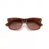 Ray-Ban Justin Occhiali da sole RB4165 659413 55-16-145 Rubber Havana Brown Gradient