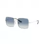 Ray-Ban RB1971-91493F Square 1971 Classic Occhiali da sole Oro Azzurro sfumato 54mm