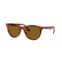 Ray-Ban RB2185 Wayfarer II Occhiali da sole Havana a righe Marrone sfumato 52mm