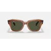 Ray-Ban RB2186 State Street occhiali da sole Havana Brown Gradient 49mm