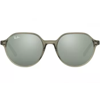 Ray-Ban RB2195 Hawkeye Occhiali da sole Grigio trasparente Azzurro/Viola sfumato 51mm