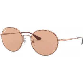 Ray-Ban RB3612 Marshal II Occhiali da Sole Esagonali Oro/Marrone Sfumato 56mm