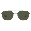 Ray-Ban RB3688 Occhiali da sole gunmetal verde G-15 57mm