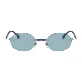 Ray-Ban RB8060-004-80 Occhiali da sole unisex Pilot gunmetal grigio 54mm