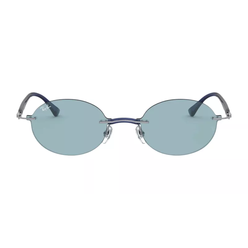 Ray-Ban RB8060-004-80 Occhiali da sole unisex Pilot gunmetal grigio 54mm