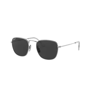 Ray-Ban RB8157 Titanium occhiali da sole montatura dorata lenti blu/grigio sfumate 48mm