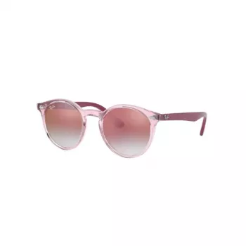Ray-Ban RJ9064S7052V0 occhiali da sole bambino trasparente blu 44mm