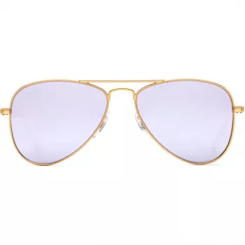 Ray-Ban RJ9506S2494V5 Occhiali da sole bambino - montatura blu trasparente, lenti sfumate blu, larghezza lenti 50 mm