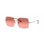 Ray-Ban Square 1971 RB1971 Occhiali da sole oro grigio scuro 54mm unisex