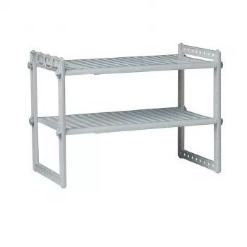 RAYEN 6018 scolapiatti estraibile per lavello grigio 320-570 mm