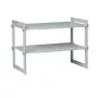 RAYEN 6018 scolapiatti estraibile per lavello grigio 320-570 mm