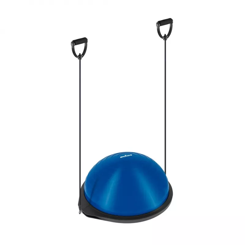 REBEL ACTIVE Balance Trainer Half-Ball 46 cm con pompa - blu/nero