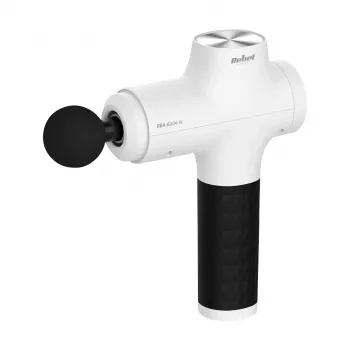 REBEL ACTIVE Pistola massaggiante con 8 accessori, bianco