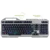 Tastiera da gaming universale Rebeltec Discovery Metal grigia