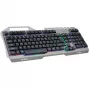 Tastiera da gaming universale Rebeltec Discovery Metal grigia