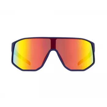 Red Bull Spect Dash Occhiali da sole - Blu/Marrone/Red Mirror CAT3