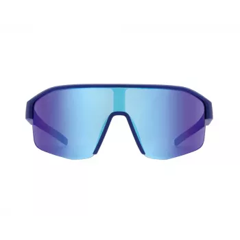 Red Bull Spect Dundee Occhiali da ciclismo - Montatura blu, Lente marrone, Specchio blu, CAT3