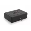 RED EAGLE BOX-300 cassetta di sicurezza in metallo con serratura a chiave, nera, acciaio
