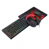 Redragon combo gaming 4-in-1: tastiera RGB, mouse, tappetino e cuffie