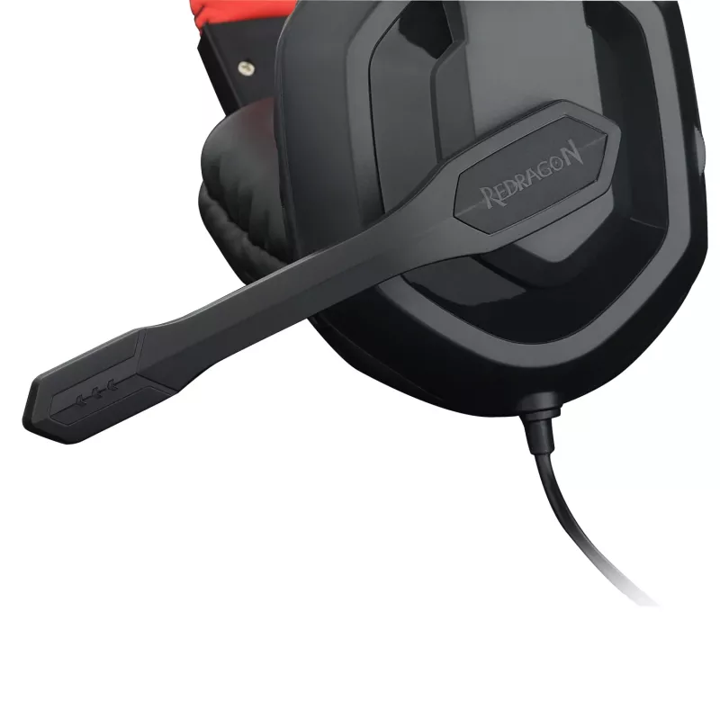 Redragon Ares Cuffie gaming Over-Ear Aux, nero
