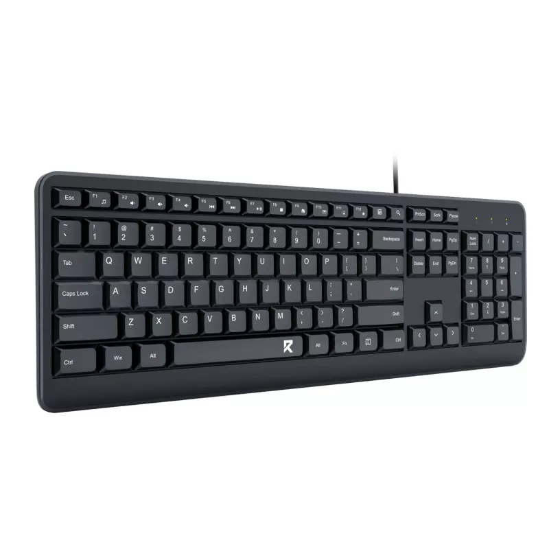 Redragon BK-7092 Tastiera USB da ufficio cablata full-size