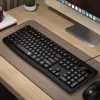 Redragon BK-7366 Tastiera da Ufficio a Membrana Cablata Ergonomica Full-size - Nero