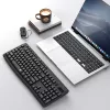 Redragon BK-7367 Tastiera da ufficio a membrana wireless ergonomica full-size - nera