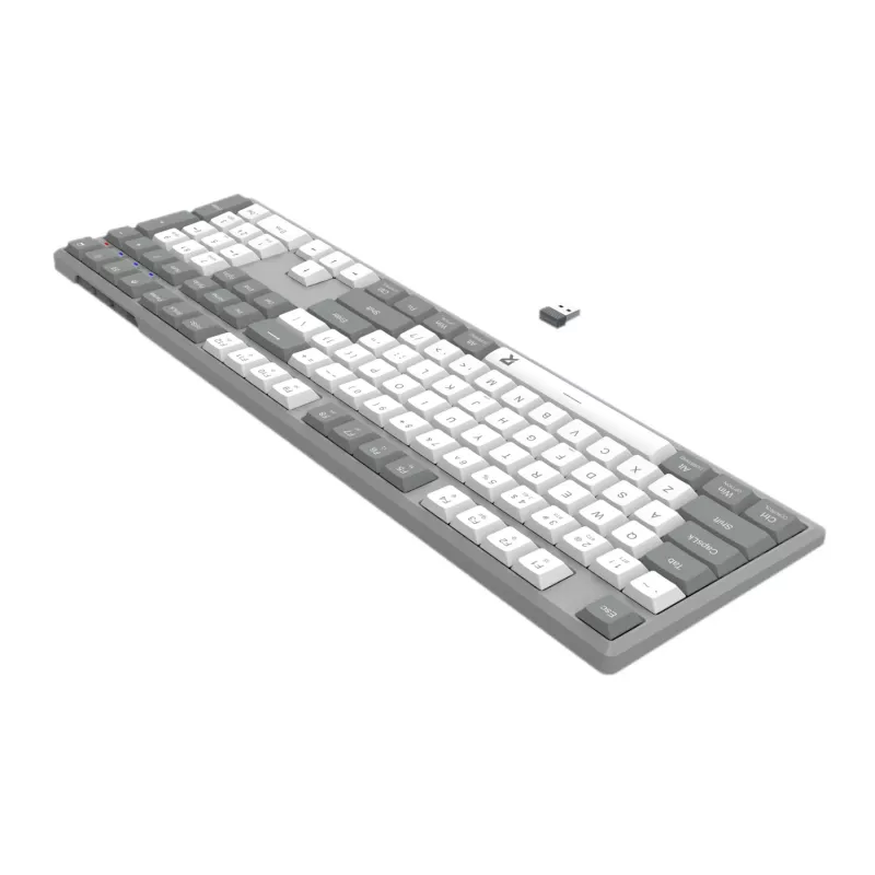 Redragon BK-7485 Tastiera da ufficio wireless - grigia