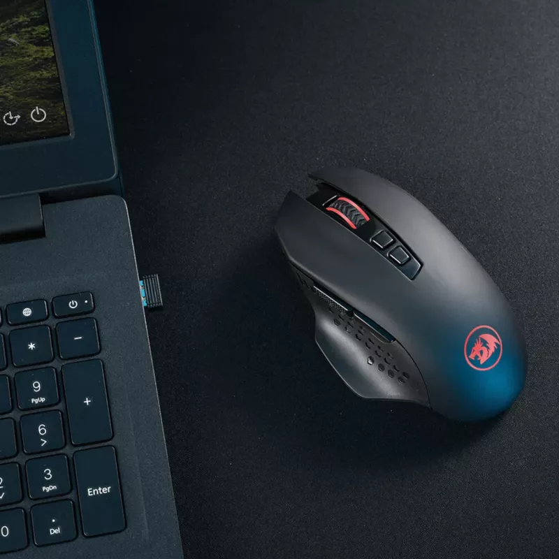 Redragon GAINER M656 Mouse gaming wireless 4000DPI - nero