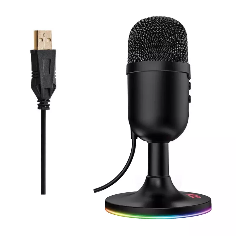 Redragon GM303 PULSAR Microfono gaming per streaming - nero