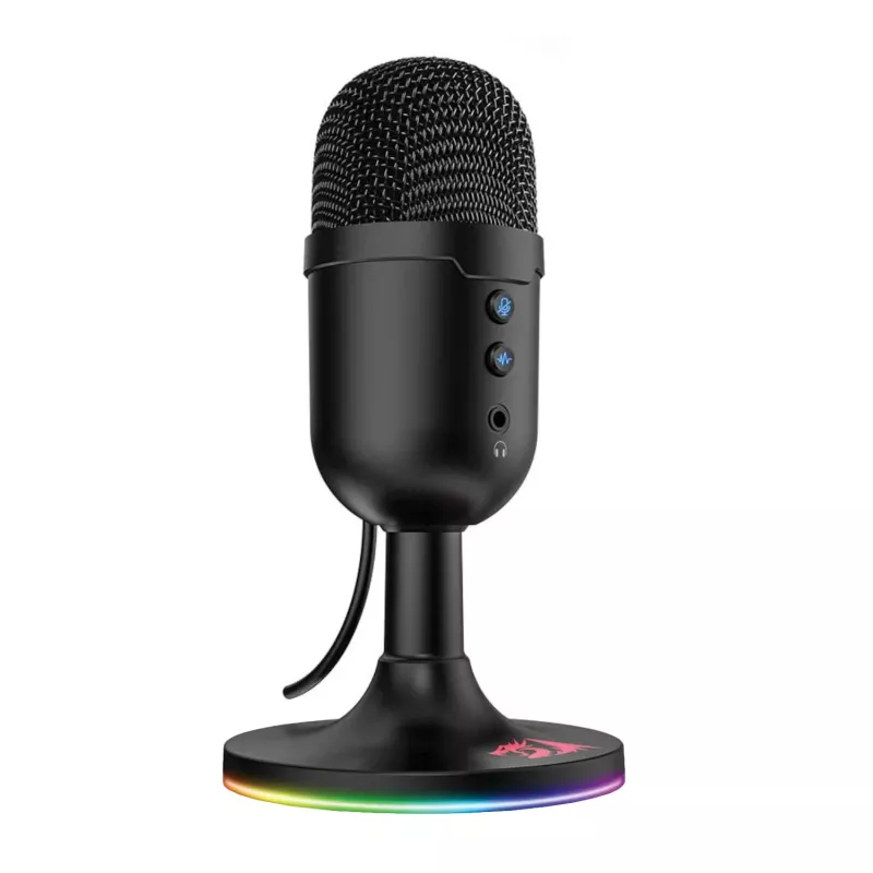 Redragon GM303 PULSAR Microfono gaming per streaming - nero