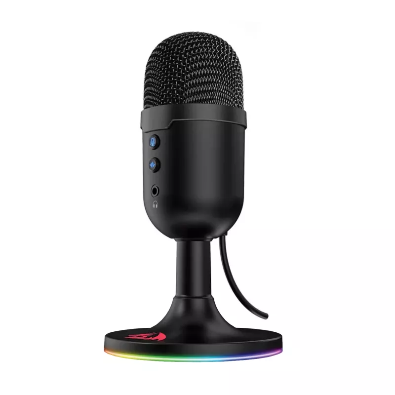 Redragon GM303 PULSAR Microfono gaming per streaming - nero