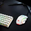 REDRAGON GRIFFIN mouse da gaming 7200DPI - bianco