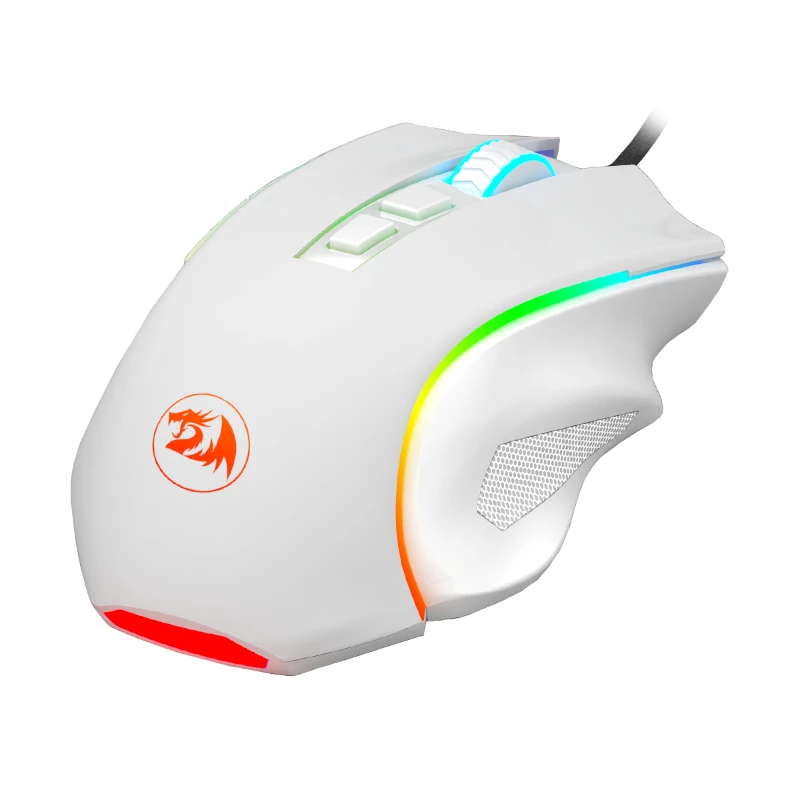REDRAGON GRIFFIN mouse da gaming 7200DPI - bianco