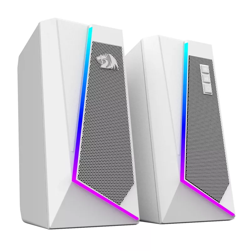 Redragon GS20W ANVIL 3W 2.0 RGB Diffusori stereo per PC desktop - bianco