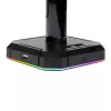 Redragon HA300 Scepter Pro Supporto per headset RGB con hub USB 2.0 a 4 porte
