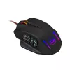 REDRAGON IMPACT 12400DPI mouse gaming MMO - nero