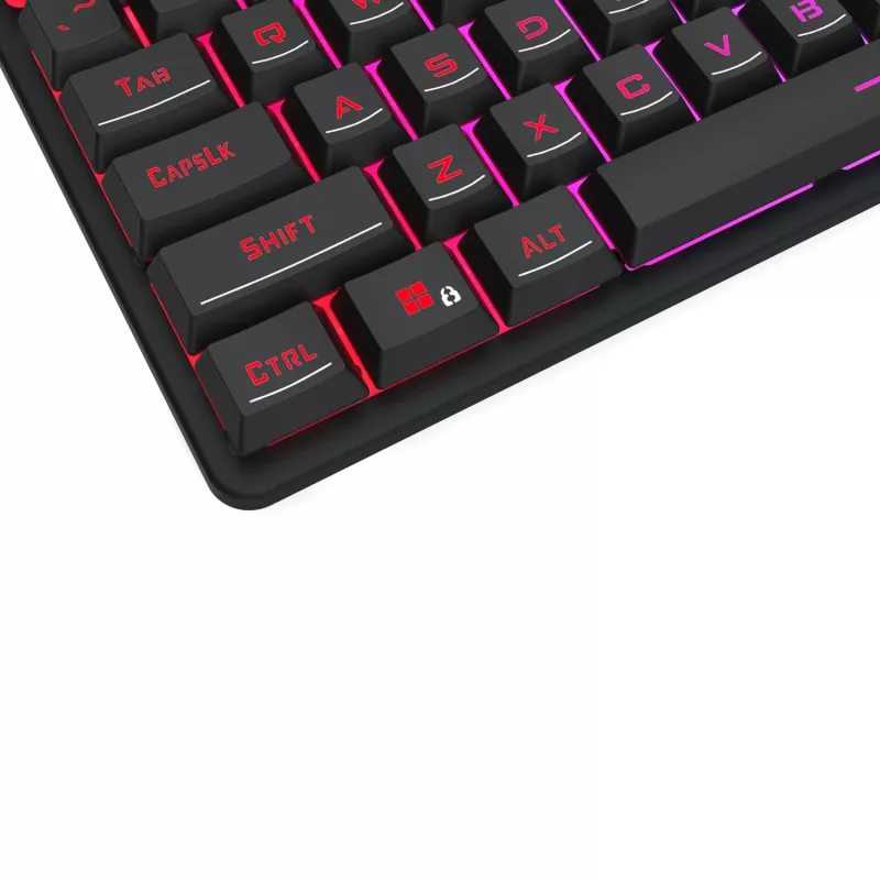 Redragon K521 RGB NETHERBANE tastiera da gaming a membrana 104 tasti
