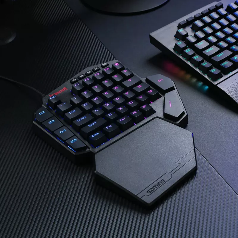 Redragon K585 DITI ELITE PRO RGB tastiera da gaming meccanica wireless 40% - switch blu