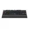 Redragon K588 RGB Pro BROADSWORD TKL tastiera da gaming meccanica cablata - nero