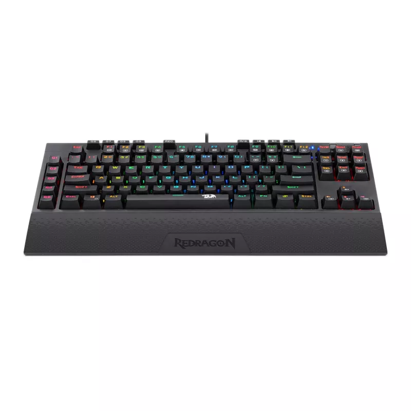 Redragon K588 RGB Pro BROADSWORD TKL tastiera da gaming meccanica cablata - nero